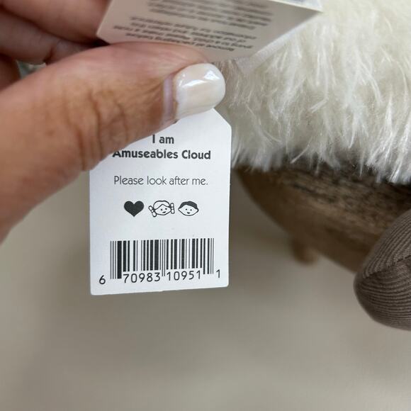 Jellycat Cloud NEW! FAST SHIP Amuseables - Picture 6 of 6